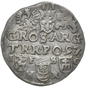 Zygmunt III Waza, trojak 1597, Bydgoszcz