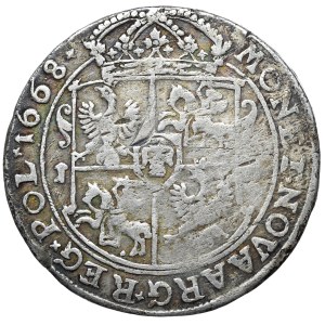 Jan II Kazimierz, ort 1668, Bydgoszcz