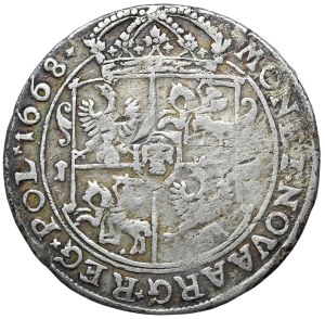 John II Casimir, ort 1668, Bydgoszcz