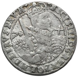Sigismund III Vasa, ort 1623, Bydgoszcz, PRV:M+, stars as punctuation on reverse side