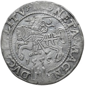 Sigismund II Augustus, penny per Lithuanian foot 1559, Vilnius