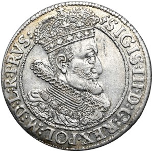 Sigismund III Vasa, ort 1615, Gdansk, newer bust type