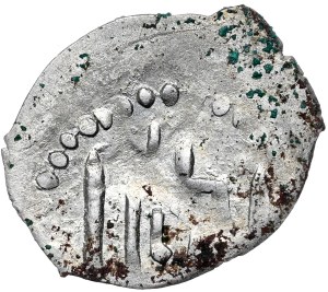 Casimir Jagiellon, denarius without date, Vilnius, large columns