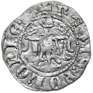 Kazimierz Wielki 1333-1370, Kwartnik duży (półgrosz), Kraków