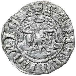 Casimir the Great 1333-1370, Quarter large (half-penny), Cracow