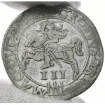 Zygmunt II August, trojak portretowy 1562, Wilno, LIT/LITV. Połyskowy