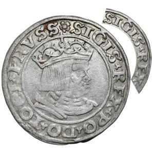 Sigismund I the Old, penny 1530 Torun, SIGIS without I. Rarity