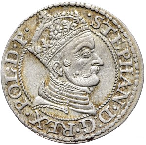 Stefan Batory, a penny 1579, Gdańsk