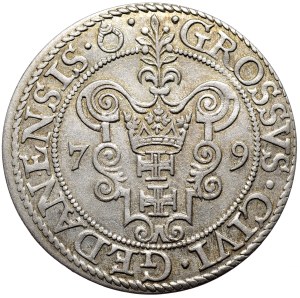 Stefan Batory, a penny 1579, Gdańsk