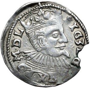 Zygmunt III Waza, trojak 1597, Lublin, Rzadki