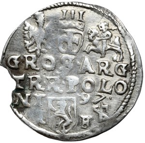Zygmunt III Waza, trojak 1597, Lublin, Rzadki