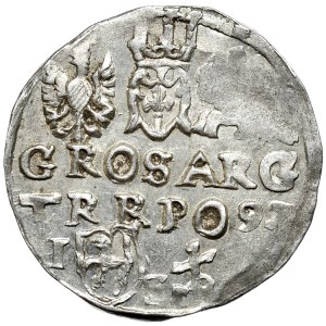 Sigismund III Vasa, trojak 1597, Lublin, MD(D)L, abbreviated date in second line, Reysner monogram without border