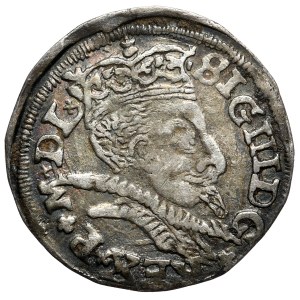 Zygmunt III Waza, Trojak, 1598, Lublin, pełna data. Iger i Marzęta - hybryda