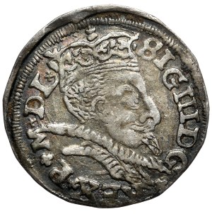 Sigismund III Vasa, Trojak, 1598, Lublin, full date. Iger and Marzêta - a hybrid