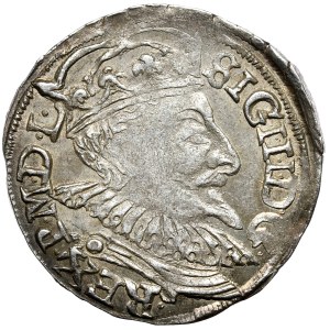 Zygmunt III Waza, Trojak 1598, Lublin - pełna data, Iger nieopisany