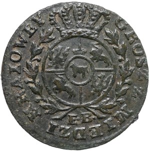 Stanislaw A. Poniatowski, 1788 EB penny, Warsaw, from domestic copper.