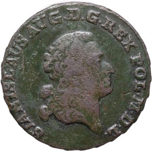 Stanisław August Poniatowski, trojak 1792 MV, Warszawa