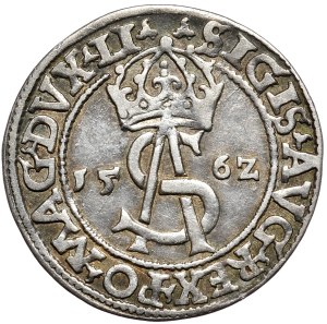 Sigismund II Augustus, trojak 1562 Vilnius, LI/LI