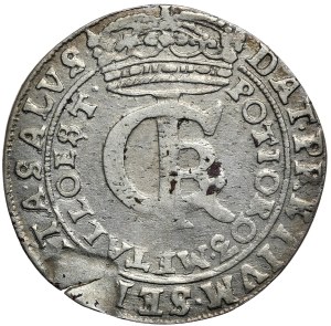 John Casimir, tymph 1664, Bydgoszcz without the first digit of the date. Interesting