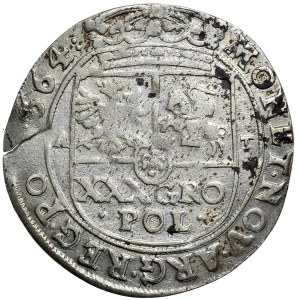 Jan Kazimierz, tymf 1664, Bydgoszcz bez pierwszej cyfry daty. Ciekawy
