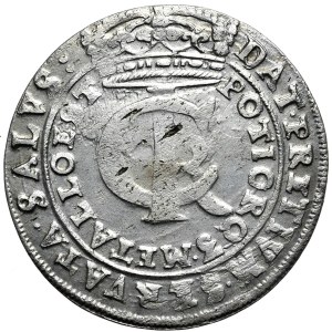 John II Casimir, Tymf 1663 AT, Bydgoszcz, colons before and after the date