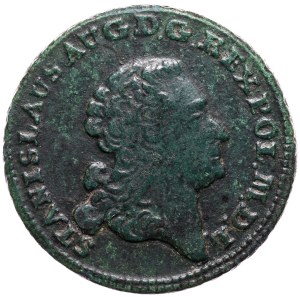 Stanislaw August Poniatowski, trojak 1767 G, Warsaw