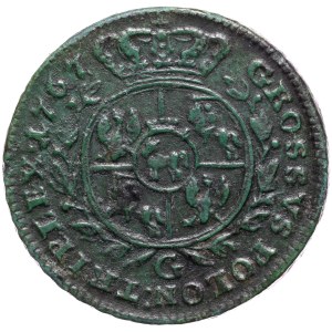 Stanisław August Poniatowski, trojak 1767 G, Warszawa
