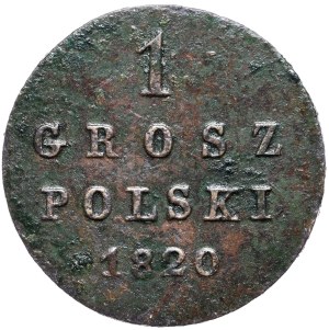 Congress Kingdom 1815-1832, Alexander I, penny 1820, Warsaw