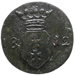 Wolne Miasto Gdańsk, szeląg 1812 M