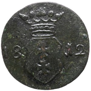 Free City of Gdansk, the 1812 M shellac