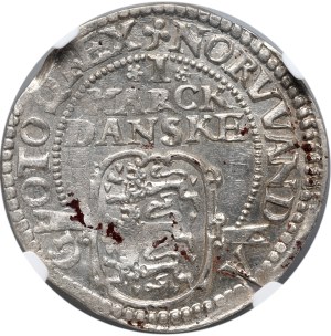 Denmark, Krystian IV, 1 mark 1617, Copenhagen