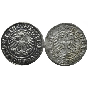 Set of 2 half-pennies 1510, Vilnius