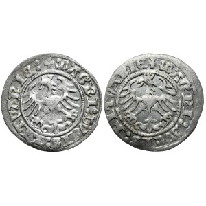Ensemble de 2 demi-pennies 1512, Vilnius