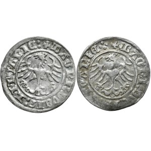 Set of 2 half-pennies 1511, Vilnius