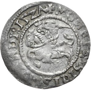 Sigismund I the Old, half-penny 1527, Vilnius, SIGISMVANDI, 2 rings at the sword handle. Rarity