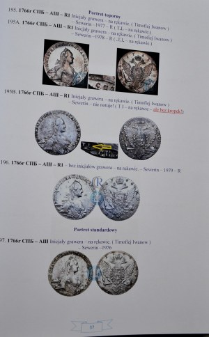 Bogdan Jachimczyk, Catherine II (the Great) 1762-1796, Coin Catalog