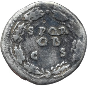 Roman Empire, Galba (68-69 AD) Denarius, rare