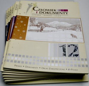 Set of 10 PWPW quarterly magazines 