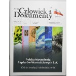 Zestaw 4 szt. kwartalników PWPW Człowiek i Dokumenty, nr 45,51,53,73