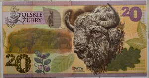 PWPW, Man and Documents No. 52, test bill - Bison