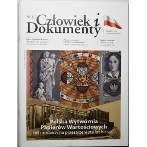 PWPW, Człowiek i Dokumenty nr 52, banknot testowy - Żubr