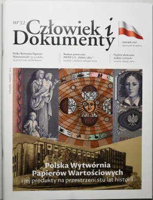 PWPW, Man and Documents No. 52, test bill - Bison