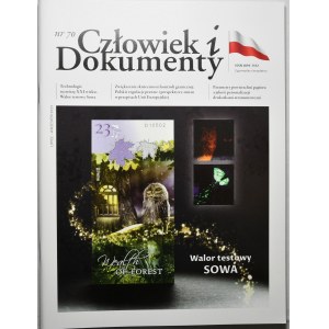 PWPW, Człowiek i Dokumenty nr 70, banknot testowy - Sowa