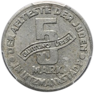 Ghetto Lodz,, 5 marks 1943 Al