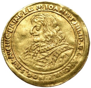 Germany, Mainz-Archbishopric, Johann Philipp von Schönborn, ducat 1651