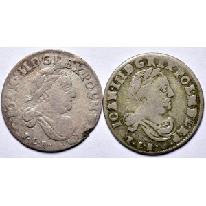 Set of 2 vintage 1683 sixpacks