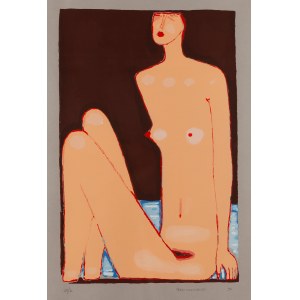 Jerzy Nowosielski (b. 1943), Nude, 1994