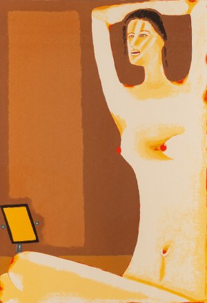 Jerzy Nowosielski (1923 Kraków - 2011 Kraków), Nude, 1997