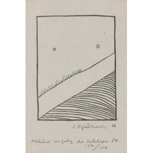 Stanisław Fijałkowski (1922 Zdołbunów na Wołyniu - 2020 Łódź), Bez tytuł, 1987