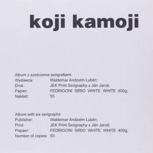 Koji Kamoji (ur. 1935, Tokio), Teka 6 serigrafii, 2017